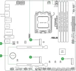 ASUS PRIME B850M-A WIFI, AM5, DDR5, Wi-Fi 6E Дънна платка