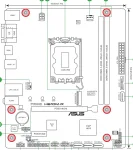 ASUS PRIME H610M-R, LGA1700, DDR5 Дънна платка