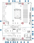 ASUS PRIME Z790-P WiFi, LGA1700, DDR5, Wi-Fi 6 Дънна платка