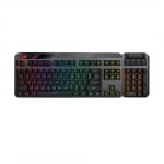 ASUS ROG Claymore II RGB Модулярна безжична механична геймърска клавиатура с ROG RX RED суичове