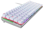 ASUS ROG Falchion Ace White 65% RGB Геймърска механична клавиатура с ROG NX Red суичове