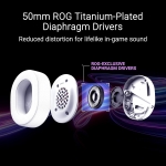 ASUS ROG Pelta White RGB Безжични геймърски слушалки
