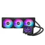 ASUS ROG Ryujin III 360 ARGB Extreme LCD 360mm ARGB Black AIO Воден охладител за процесор
