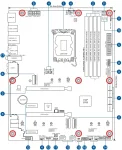 ASUS ROG STRIX B760-F GAMING WIFI, LGA1700, DDR5, Wi-Fi 6E Дънна платка