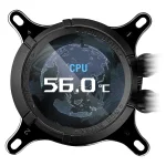ASUS ROG Strix LC III 360 ARGB LCD 360mm ARGB White AIO Воден охладител за процесор