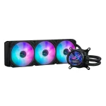 ASUS ROG Strix LC III 360 ARGB LCD 360mm ARGB White AIO Воден охладител за процесор