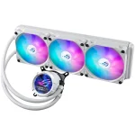 ASUS ROG Strix LC III 360 ARGB LCD 360mm ARGB White AIO Воден охладител за процесор
