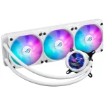ASUS ROG Strix LC III 360 ARGB LCD 360mm ARGB White AIO Воден охладител за процесор