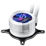 ASUS ROG Strix LC III 360 ARGB LCD 360mm ARGB White AIO Воден охладител за процесор