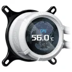 ASUS ROG Strix LC III 360 ARGB LCD 360mm ARGB White AIO Воден охладител за процесор