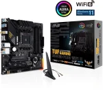 ASUS TUF GAMING B550M-PLUS WIFI II, AM4, DDR4, Wi-Fi 6 Дънна платка