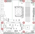 ASUS TUF GAMING B760M-PLUS WIFI II, LGA1700, DDR5, Wi-Fi 6E Дънна платка