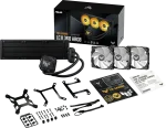 ASUS TUF Gaming LC II 360 ARGB 360mm ARGB Black AIO Воден охладител за процесор
