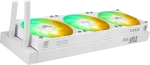 ASUS TUF Gaming LC III 360 ARGB LCD White Edition 360mm ARGB White AIO Воден охладител за процесор