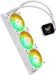 ASUS TUF Gaming LC III 360 ARGB LCD White Edition 360mm ARGB White AIO Воден охладител за процесор