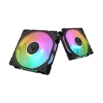 Asus TUF Gaming TR120 120mm ARGB Black Reverse Комплект вентилатори (3 броя)