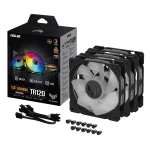 Asus TUF Gaming TR120 120mm ARGB Black Reverse Комплект вентилатори (3 броя)