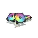 Asus TUF Gaming TR120 120mm ARGB Black Reverse Комплект вентилатори (3 броя)