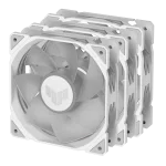 Asus TUF Gaming TR120 120mm ARGB White Reverse Комплект вентилатори (3 броя)