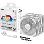 Asus TUF Gaming TR120 120mm ARGB White Reverse Комплект вентилатори (3 броя)