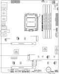 ASUS TUF GAMING X870E-PLUS WIFI7, AM5, DDR5, Wi-Fi 7 Дънна платка