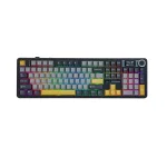 Aula F108 PRO Grey/Yellow Безжична геймърска клавиатура с LEOBOG Reaper суичове