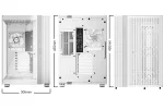 be quiet! Light Base 600 LX White Компютърна кутия