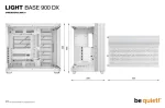 be quiet! Light Base 900 DX White Компютърна кутия