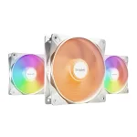 be quiet! Light Wings LX 120mm PWM HS ARGB White Комплект вентилатори (3 броя)