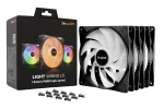 be quiet! Light Wings LX 140mm PWM HS ARGB Black Комплект вентилатори (3 броя)