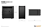 be quiet! Pure Base 501 Airflow Window White Компютърна кутия