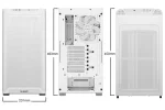 be quiet! Pure Base 501 Airflow Window White Компютърна кутия