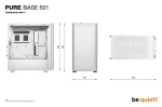 be quiet! Pure Base 501 Airflow Window White Компютърна кутия