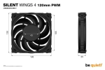 be quiet! Silent Wings 4 140mm Black Вентилатор