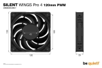 be quiet! Silent Wings Pro 4 120mm PWM Black Вентилатор