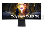 Samsung Odyssey G85SD, 34 OLED, 175 Hz, 219 Ultra WQHD (3440x1440), FreeSync Premium Pro, DisplayHDR True Black 400, 1800R Curved Извит геймърски монитор