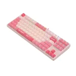 Bloody S87 TKL Energy Pink Геймърска механична клавиатура с BLMS Red Plus суичове