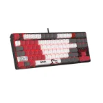 Bloody S87 TKL Naraka Геймърска механична клавиатура с BLMS Red Plus суичове