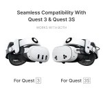 BOBOVR S3 Pro лента за глава с батерия B100 и вентилатор за Meta Quest 3/3S