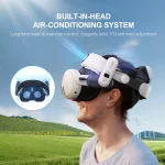 BOBOVR S3 Pro лента за глава с батерия B100 и вентилатор за Meta Quest 3/3S