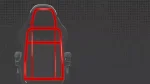 Canyon Core SGCH2 Black Red Ергономичен геймърски стол