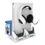 Canyon CS-5 RGB White Охлаждаща поставка за PlayStation 5 с RGB подсветка