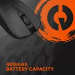 Canyon Cutlass SGMW11B Black Безжична геймърска оптична мишка