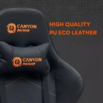 Canyon Irida RGBCH03 RGB Black Ергономичен геймърски стол