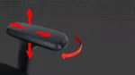 Canyon Ventra MOCH01 Mesh Black Ергономичен геймърски стол