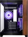 Cooler Master Elite 481 Wood Black ARGB Компютърна кутия