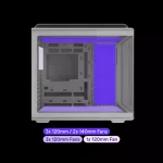Cooler Master Elite 600 White Компютърна кутия