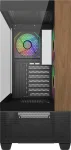 Cooler Master Elite 690 Wood Black ARGB Компютърна кутия