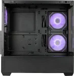 Cooler Master Elite 690 Wood Black ARGB Компютърна кутия
