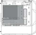 Cooler Master MasterBox TD300 Mesh White Компютърна кутия
